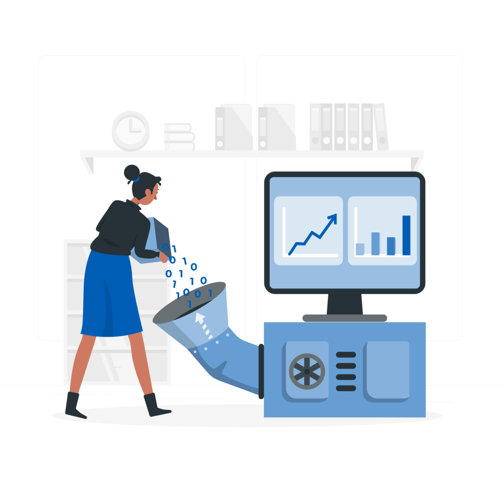 AI system processing historical sports data to forecast game results