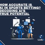 AI analyzing sports data with accuracy metrics