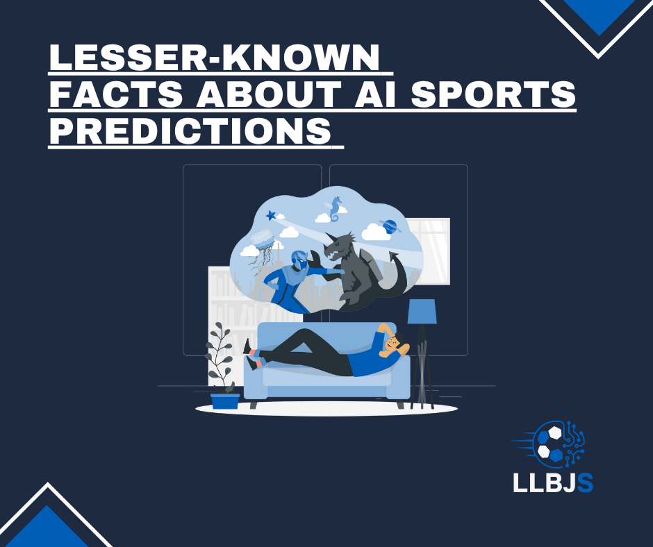 AI brain with sports data floating around