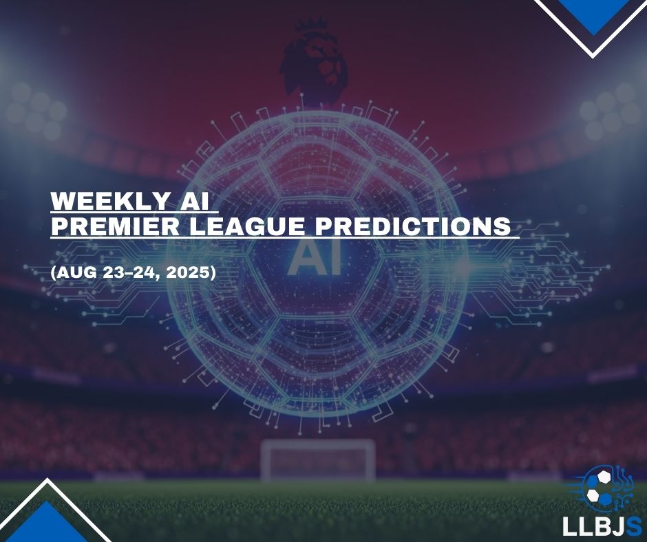 Weekly AI Premier League Predictions (Aug 23–24, 2025)