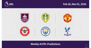 premier league match predictions feb 28, Mar 1, 2026