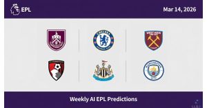 premier league match predictions Mar 14, 2026