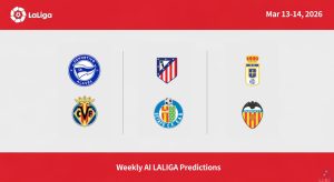 la liga match predictions march 13-14, 2026