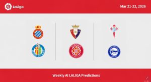 la liga match predictions march 21-22, 2026