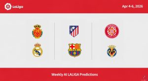 La Liga Match Predictions Apr 4-6, 2026