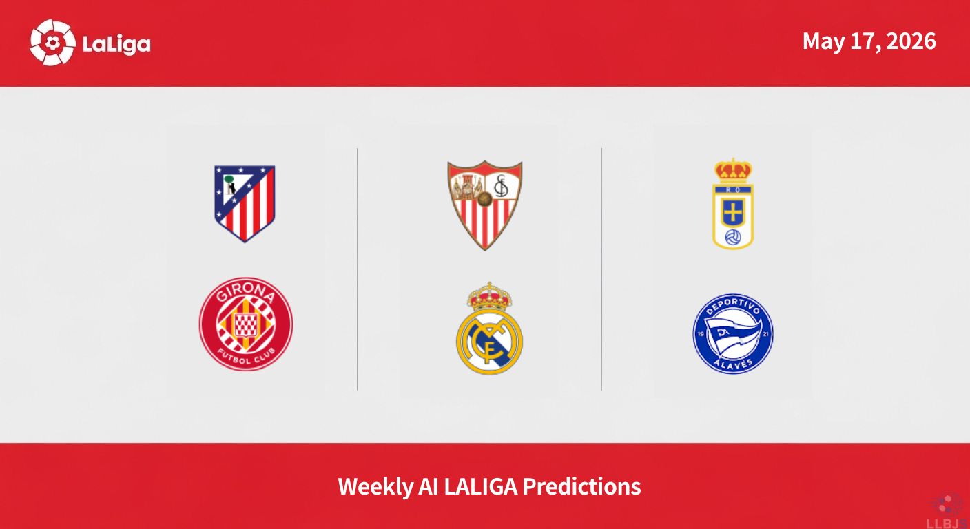 La Liga Match Predictions – May 17, 2026